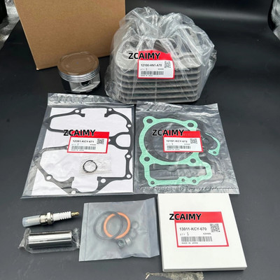 NEW OEM Cylinder Piston Gasket Top End Kit 85mm For 2009-2014 Honda TRX400X 2x4