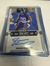 2022 Leaf Pro Set Draft Darian Kinnard Auto BA-DK1