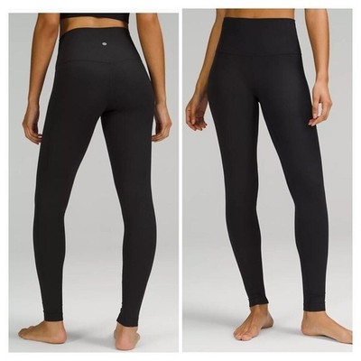 lululemon Align Ribbed High-Rise Pant 28'' Black size 4 NWT leggings