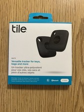 Tile Mate 2-pack Bluetooth Tracker Keys Finder Wallet Bag Phone GPS Locator Tag