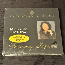 NEW Mitsuko Uchida Steinway & Sons 2 CD Set 2006 Steinway Legends Mozart Debussy