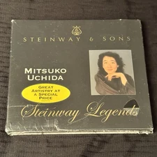 NEW Mitsuko Uchida Steinway & Sons 2 CD Set 2006 Steinway Legends Mozart Debussy