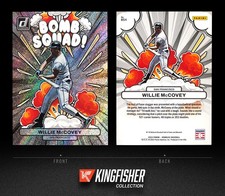 Willie McCovey 2023 Panini Donruss Bomb Squad Rapture #BS4 San Francisco Giants