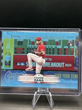 2025 Topps Stadium Club - Caden Dana #54 Light Blue Foil (RC)