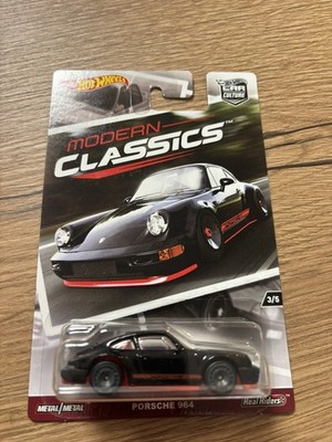 2017 REAL RIDERS HOT WHEELS   PORSCHE 964 BLACK   MODERN CLASSICS 3/5 TOP-OVP