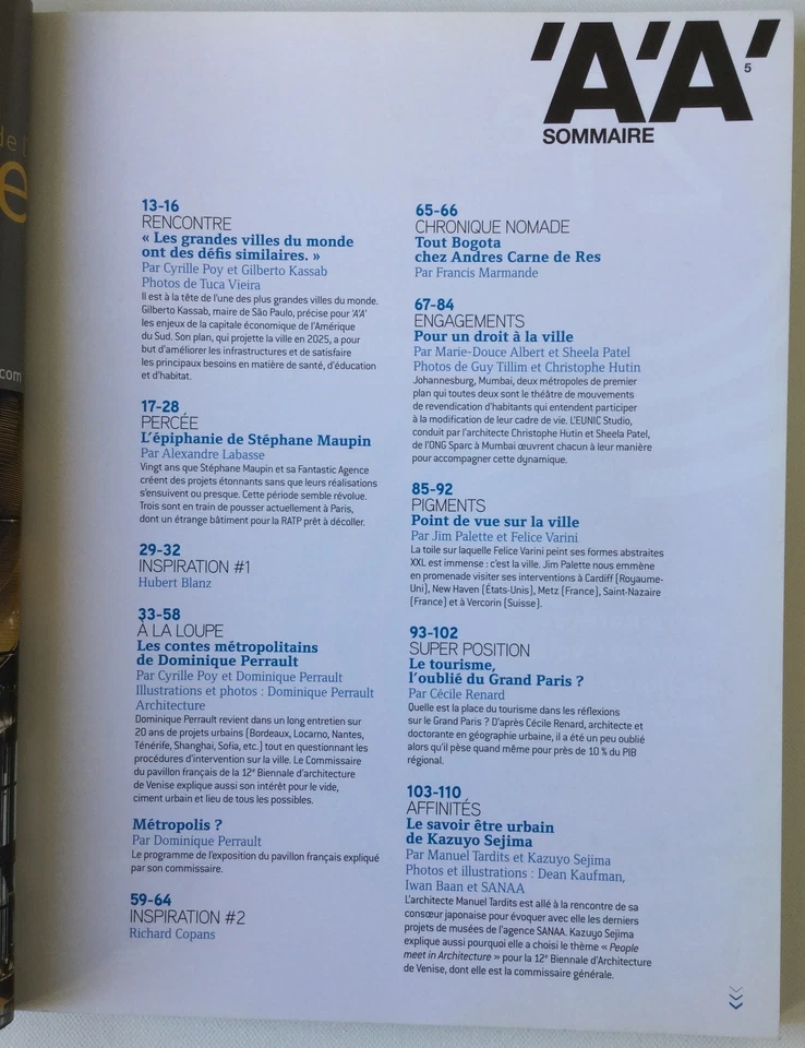 L'architecture d’aujourd’hui n°379 sept-oct 2010 Perrault Biennale de Venise - Photo 2/4