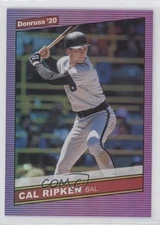 2020 Donruss Retro 1986 Variations Holo Pink Cal Ripken Jr (Photo Variation) 0e3