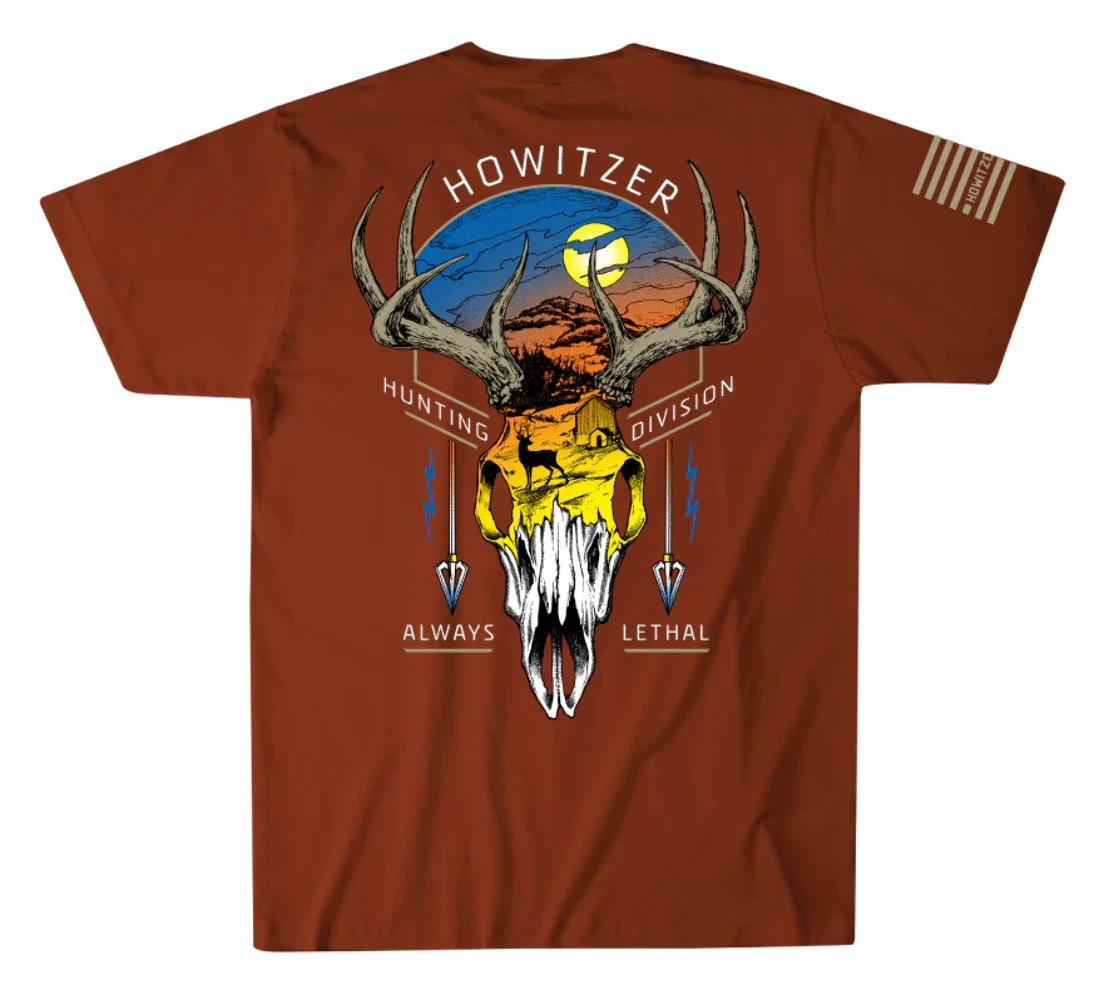 Howitzer Style Men's T-shirt Lethal Military Grunt MFG