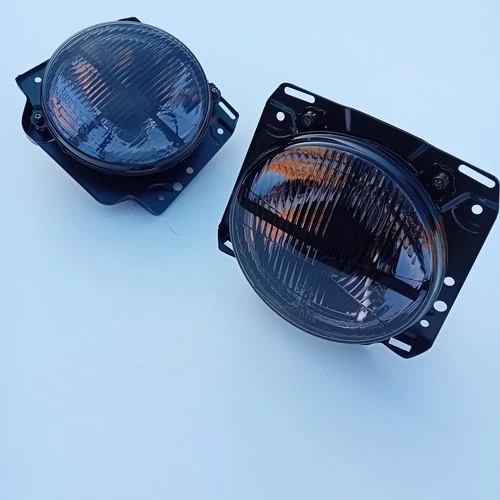 VW Golf 2 headlight set smoke and cross