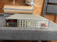 HP 3456A Digital Voltmeter Hewlett Packard Powers on SOLD AS IS