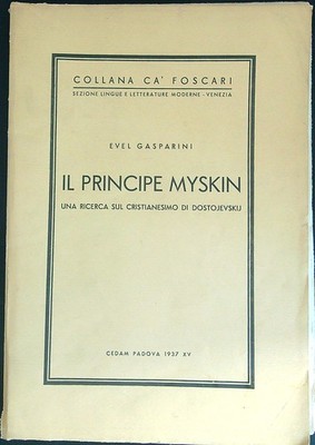 IL PRINCE MYSKIN GASPARINI EVEL PADUA 1937