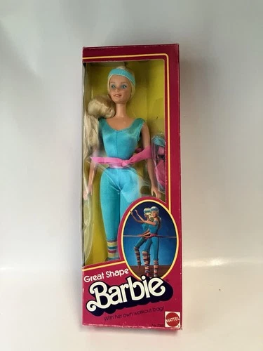 Mattel 7025 Vintage 1983 Great Shape Barbie Doll Box NRFB