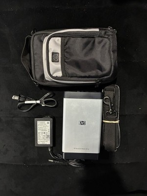 HP Media Drive 1TB Portable External USB HD hd10000s + Power Cord + Travel Bag