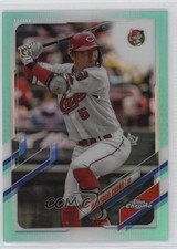2021 Chrome NPB Nippon Professional Baseball Aqua Refractor Hisayoshi Chono jc3