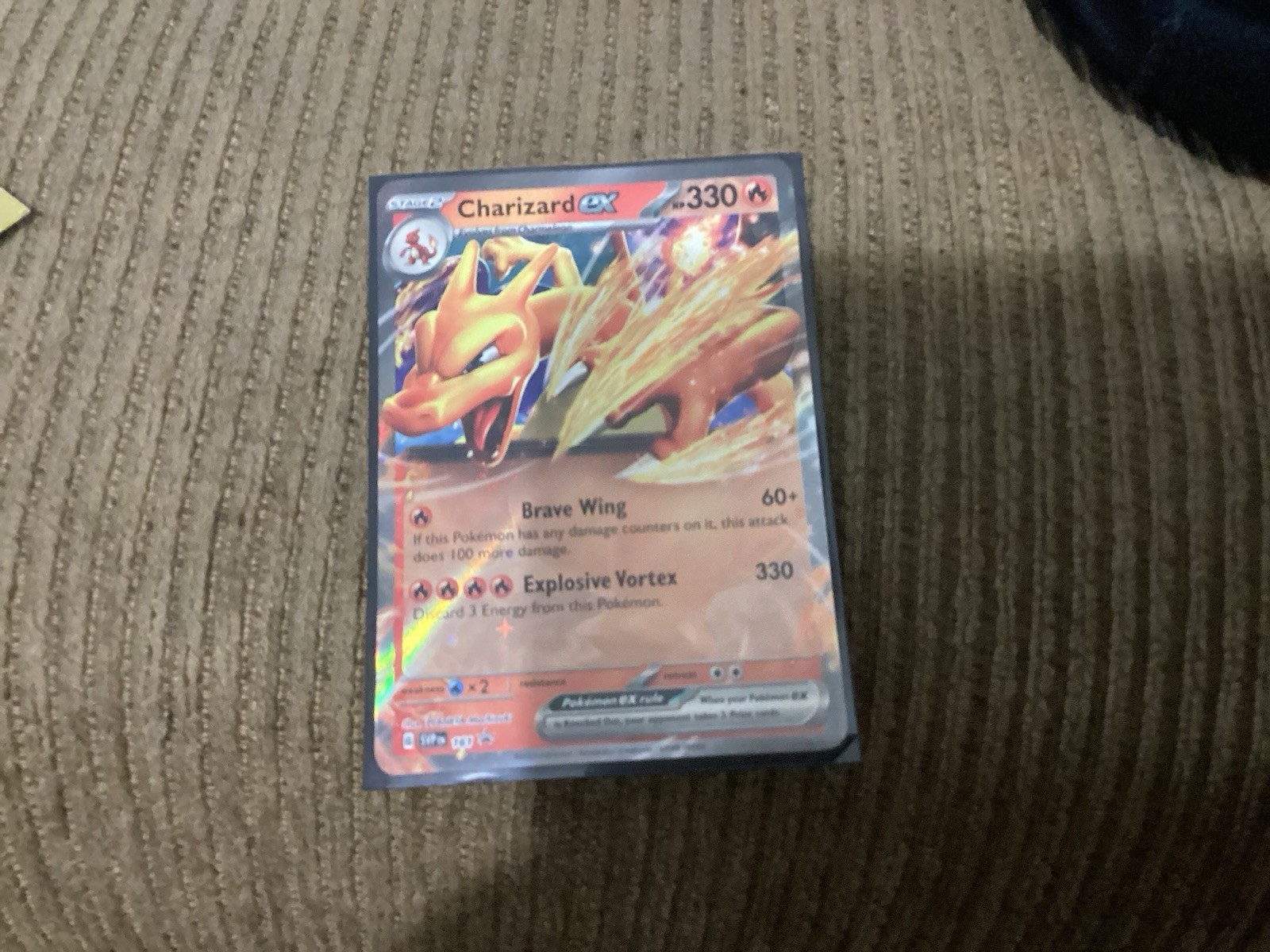Pokemon Charizard ex 011/078 Pokemon GO Holo Ultra Rare 330 HP EN