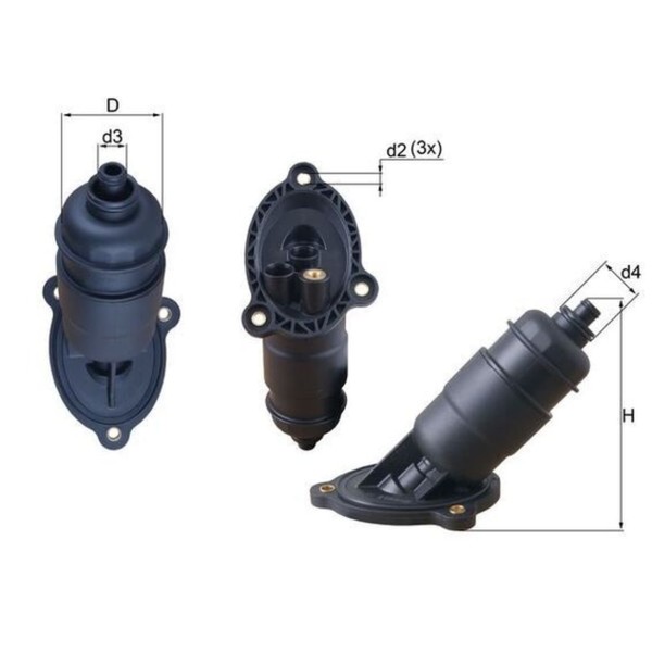 Knecht ÖLfilter CVT-AUTOMATIKGETRIEBE Passend FüR Audi A4 A5 A6 A7 | HX 155-image