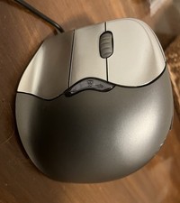 Used EVOLUENT VM4L Vertical Mouse 4 Left Handed Ergonomic Optical Mouse Wired