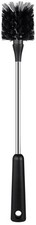 Water Bottle Brush, 15 Inches Long Stainless Steel Handle 15 inches, Black