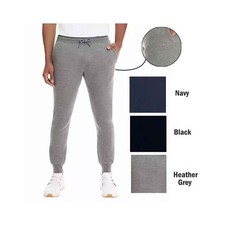 Hurley Men  s Fleece Jogger Black - Dark Grey Heather - Navy  S03 
