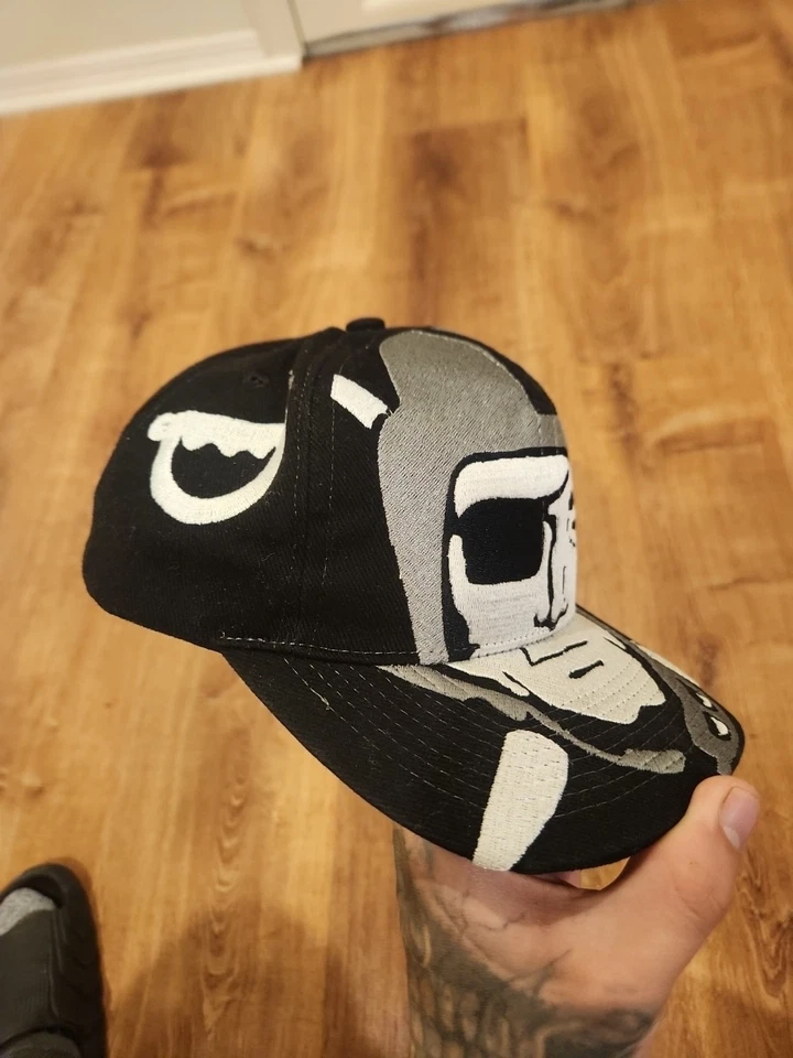 Oakland Raiders NFL Vintage Años 90 Maxilogo Snapback Foto 3 de 4