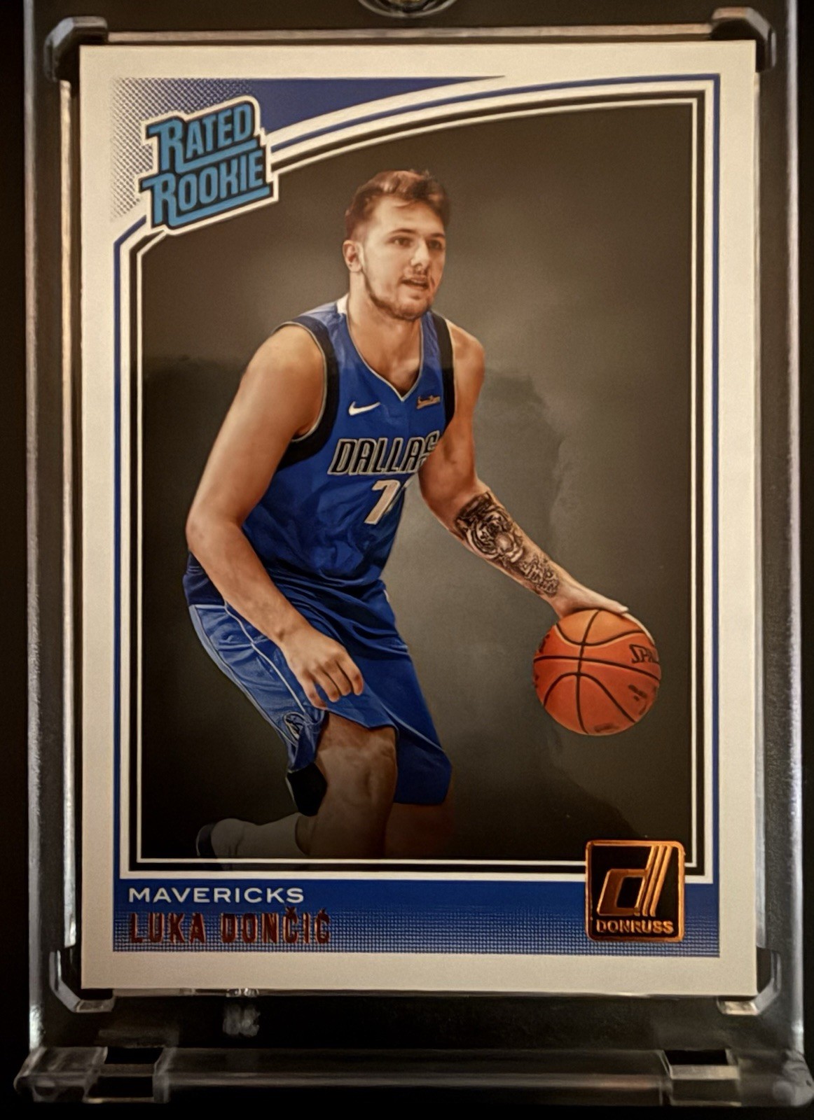 Panini 2018-19 Donruss Rated Rookie Luka Dončić RC #177 Mavericks