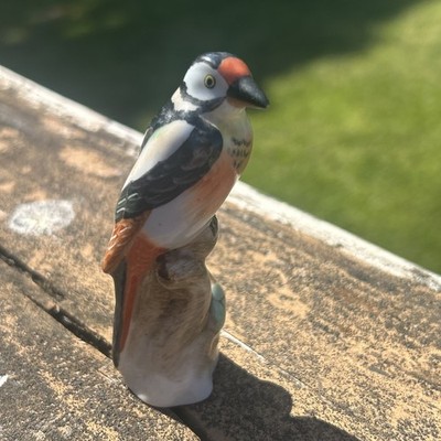 Herend Hungary Porcelain Bird Figurine Hand Painted 3 