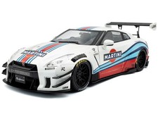 2024 NISSAN GT-R (R35) RHD LIBERTY WALK 2.0 "MARTINI" 1/18 BY SOLIDO S1805819