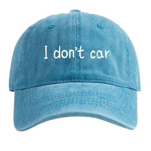  I don't car Dad Mütze Intentional Typo Grafik Unisex Vintage Washed Snapback - Bild 5 von 17