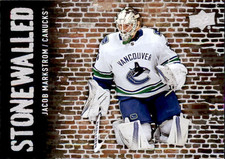 Jacob Markstrom 2018-19 Upper Deck Series 1 Stonewalled Card #SW-7