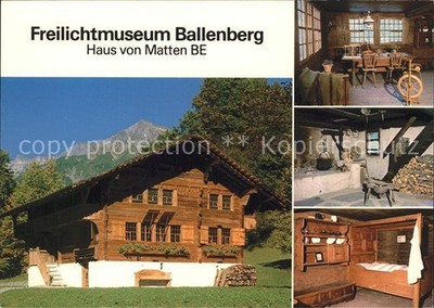 Brienz BE Open Air Museum Ballenberg House of Mats Spinning Wheel Dining Room