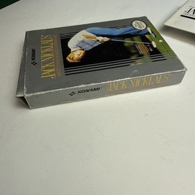 Jack Nicklaus Golf (Nintendo NES) con scatola e manuale - testato - autentico