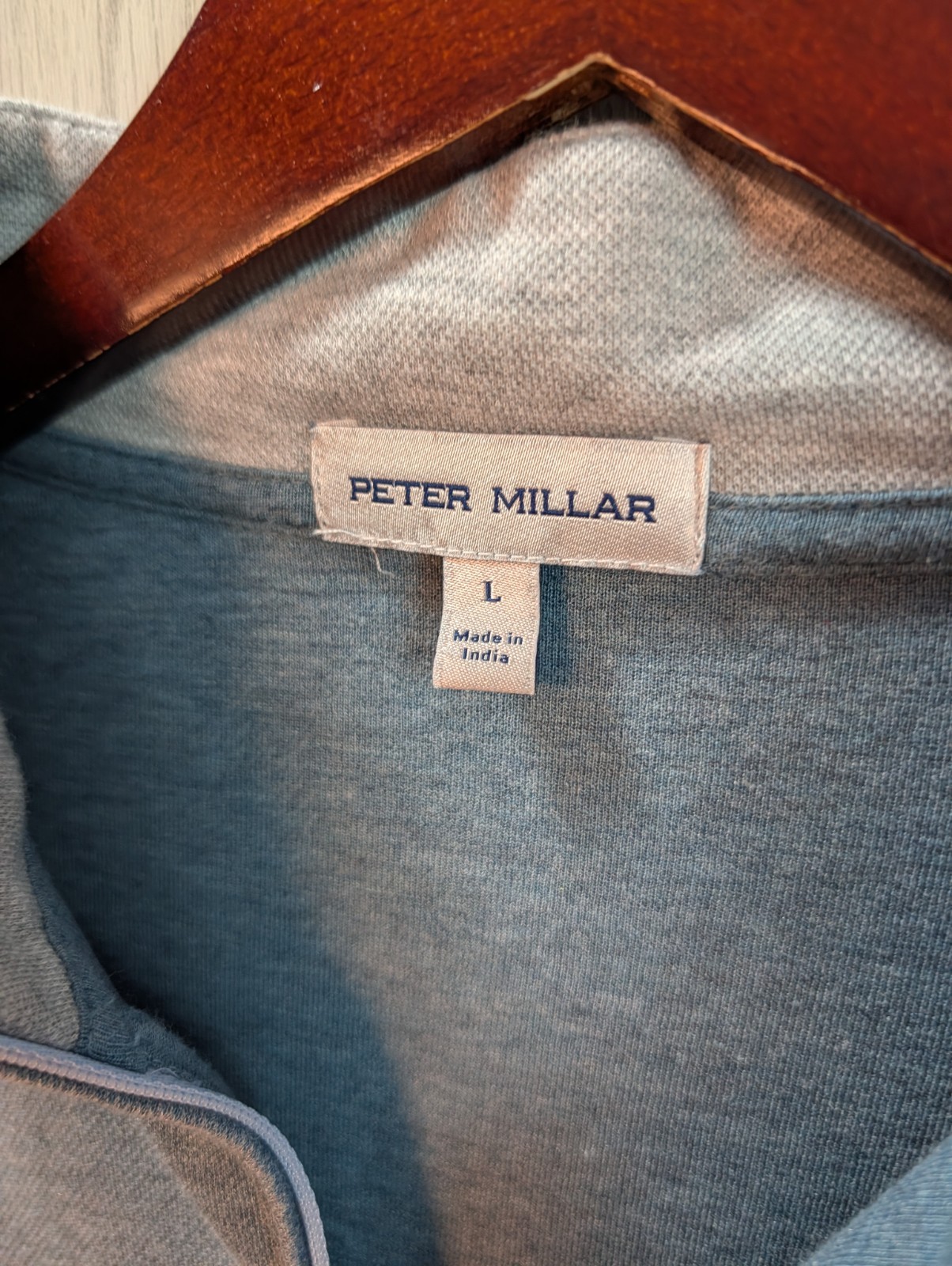 Peter Millar Pullover Men Large Crown Comfort 1/4… - image 4