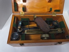 Vintage Original Antique Maritime Navigational Instruments for