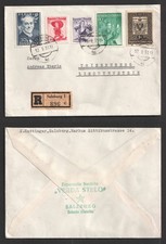 Austria 1951 Esperanto Society Registered Cover to Liectenstein. 60g Stamp Day