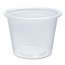 Dart® Conex Complements Portion/Medicine Cups, 1 oz, Clear, 125/Bag, 20 Bags/Car