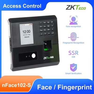 Zkteco nFace102-S TCP/IP Fingerprint Face Recognition Attendance Control Systems