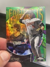 2025 Topps Chrome Coby Mayo Fortune 15 Logofractor Rookie #F15-12 - Orioles