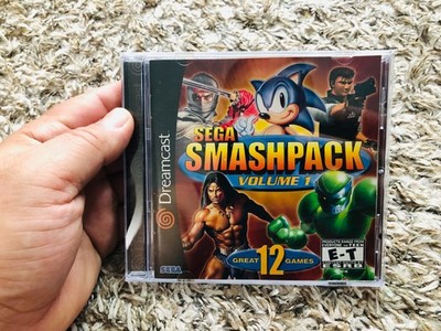Sega Smash Pack Volume 1 (Sega Dreamcast, 2001) Complete CIB Tested