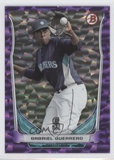 2014 Bowman Draft Top Prospects Purple Ice 65/99 Gabriel Guerrero #TP-29 e5r