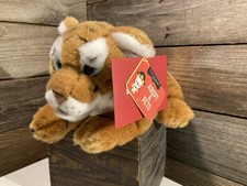 FAO Schwarz Plush Tiger Stuffed Animal Toy NWT Adopt A Pet