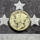 1921-p Mercury Dime Circulated