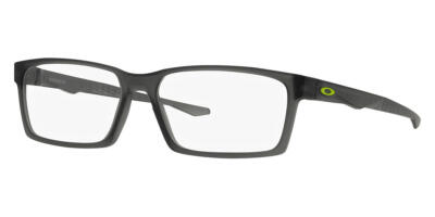 New Oakley OX8060 0257 Satin Grey Smoke OVERHEAD Eyeglasses 