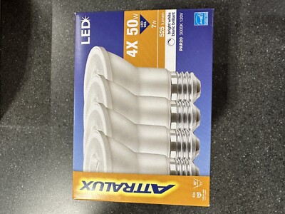 Attralux/Phillips LED PAR-20 525L 7W 30K MED DIMMABLE - 4 pcs (600288)