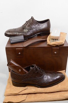 FREE TARIFF) r8000$ Ermenegidlo Zegna shoes Crocodile LIMITED