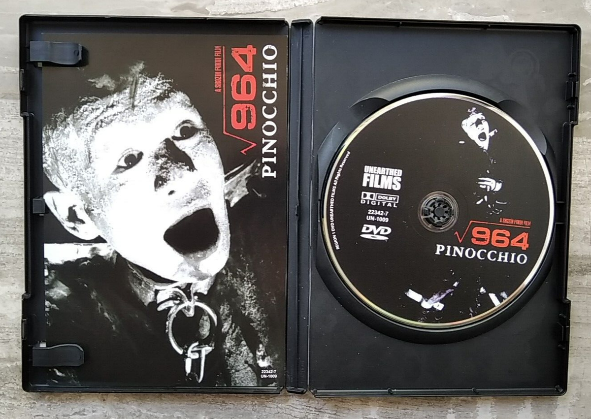 Pinocchio 964 (1991) Unearthed Films R1 DVD Japan Cyberpunk Horror