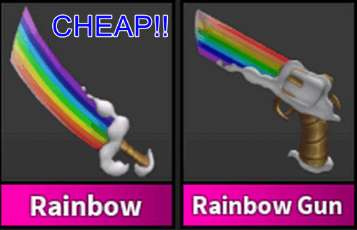 How to get Rainbow Knife in Roblox Murder Mystery 2