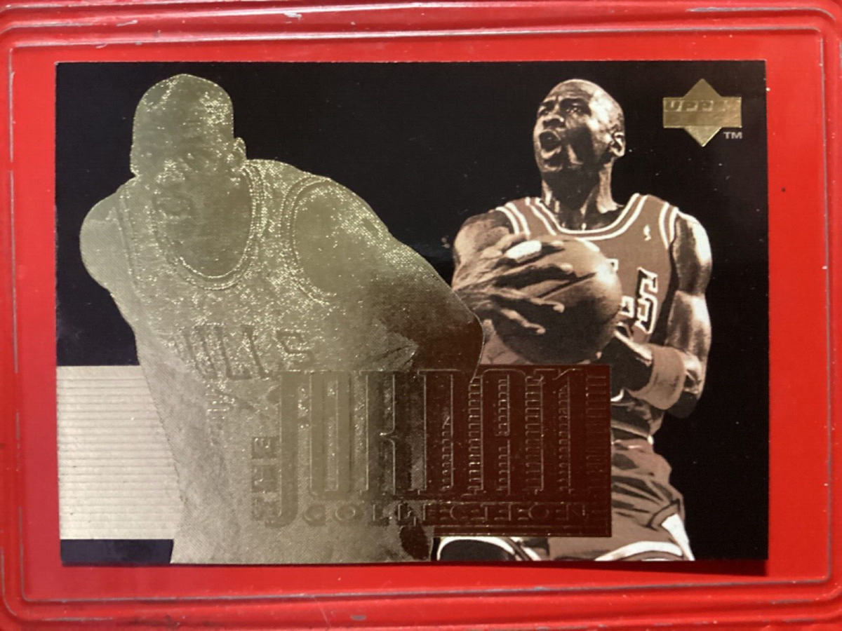 MICHAEL JORDAN 1995 Upper Deck MJ Collection #JC8 Walking On Air