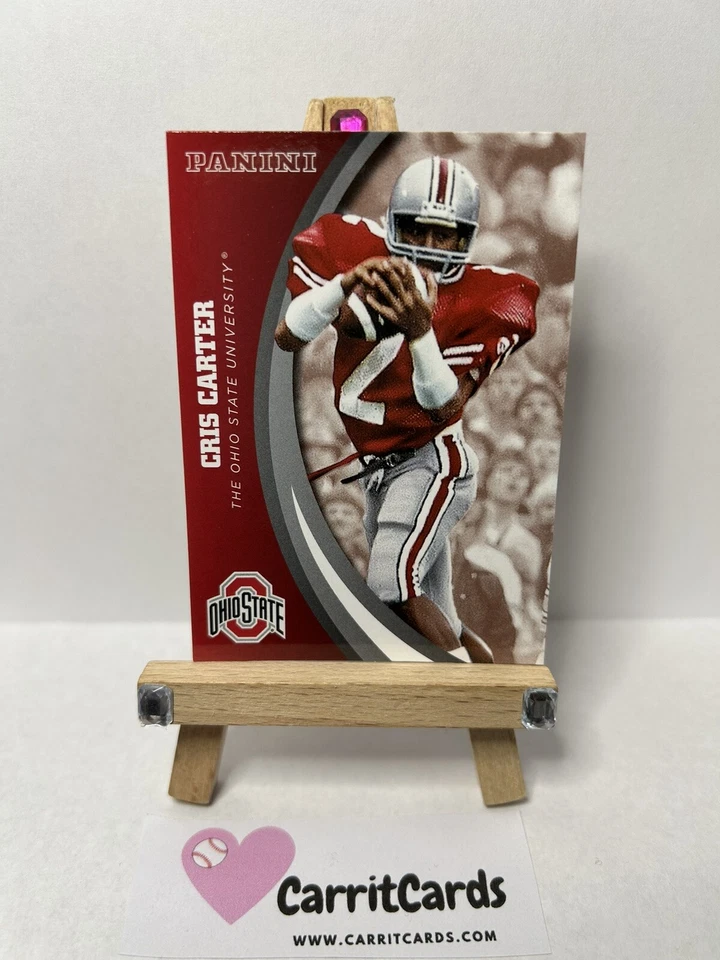 CRIS CARTER 2015 Panini Ohio State Team Collection #17 - Image 2 of 4