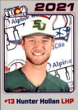 2021 San Jacinto Gators Juco Cards 15 Hunter Hollan Spring Hill High School Card