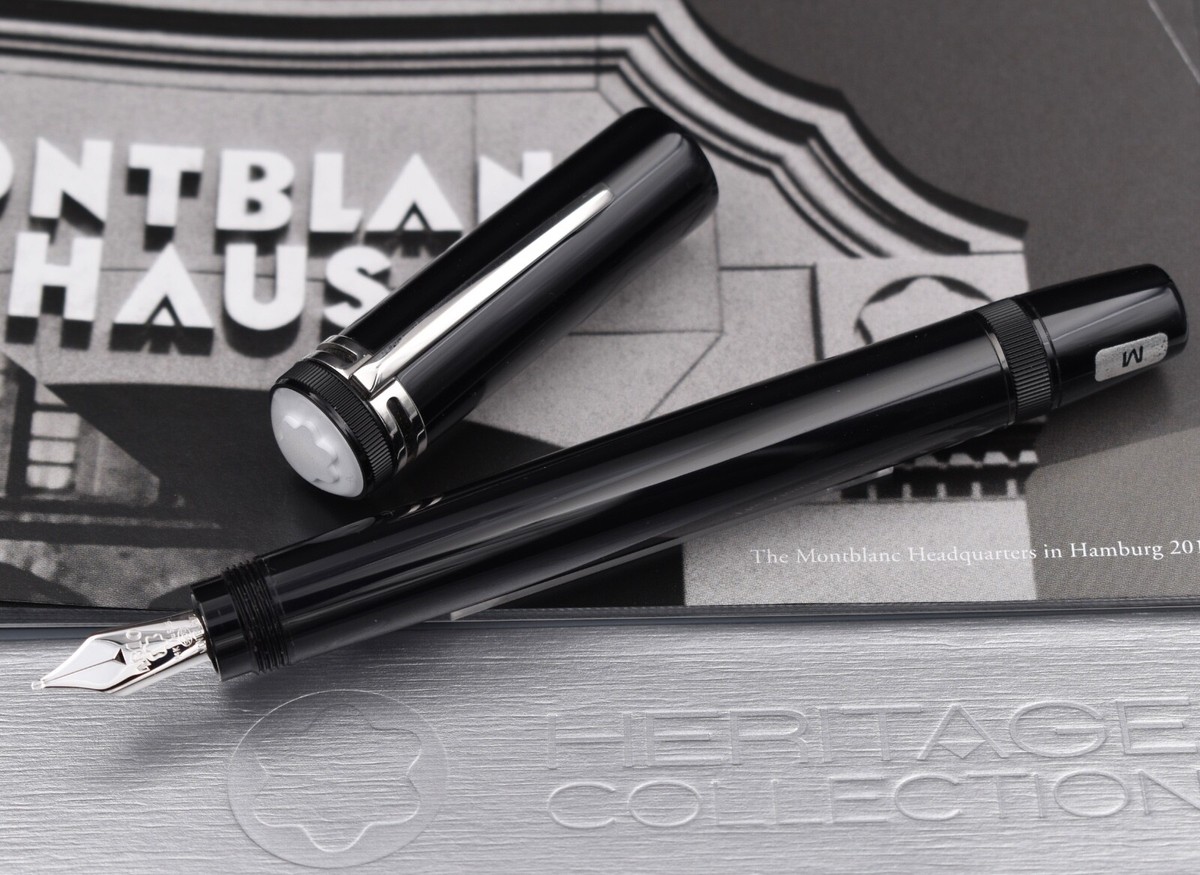 MONTBLANC Heritage Collection 1912 Safety Fountain Pen 109049 | eBay